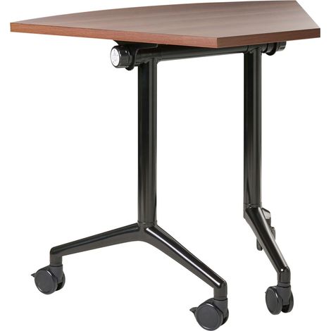 Klappbares Eck-Schreibtischmodul CAVI Dunkelbraun 90 cm 64 cm