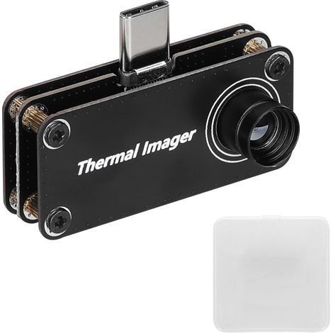 Caméra thermique infrarouge multifonction avec interface Type-C, résolution 32 x 32 pixels et fonction OTG pour téléphones Android. (1/5)