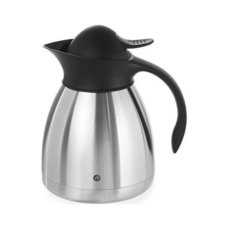 Thermos, caraffa termica per caffè, a doppia parete, in acciaio, 1L - Hendi 446508 (1/3)