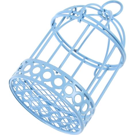 Plateau à Parfum en Métal Forme de Cage à Oiseaux Minimaliste pour Commode, Boîte de Rangement Multifonctionnelle Élégante pour Chambre et Accessoires D'garçon et Filles (1/5)