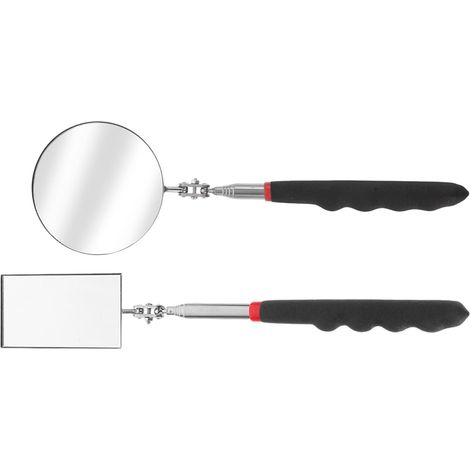 Miroir D'inspection Télescopique pour Mécaniciens, 2 Pièces (1/5)
