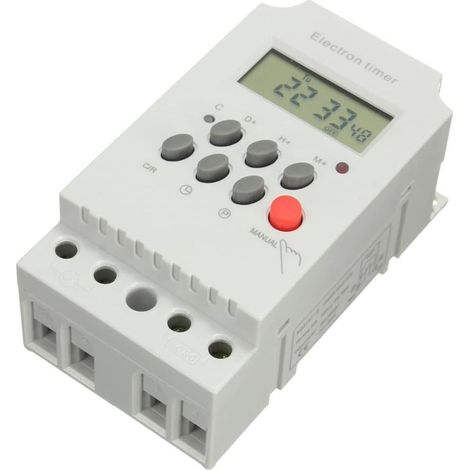 KG316T-II Time Control Switch for Microcomputer on DIN Rail AC 220V 25A (1/5)
