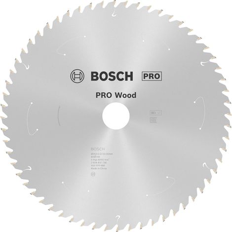 1x Lame de scie circulaire PRO Wood cordless pour scies sur table (1/5)