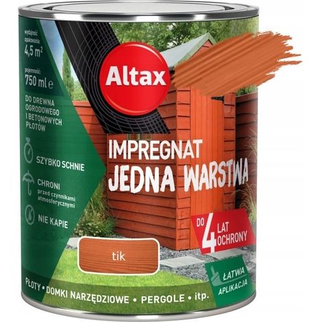 Imprägnierung eine Schicht für Holz und Beton tik 0,75 l