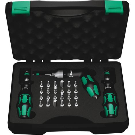 Juego de destornilladores dinamométricos WERA (27 piezas) (1/5)