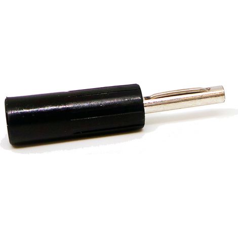 Fiche banane RS PRO Noir Mâle 16A 50V