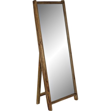 Espejo Vestidor Madera Reciclada 62X40X165 Natural MB193550 (1/5)