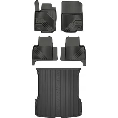 SET 77 Alfombrillas y moqueta Mercedes-Benz GLS X166 2015-2019 7 plazas con (1/5)