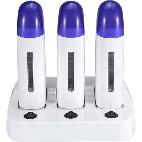 Lot de 3 Rouleaux de Cire Dépilatoire pour Chauffeur Réchauffeur, Machine d'Épilation Corps 09 (1/5)