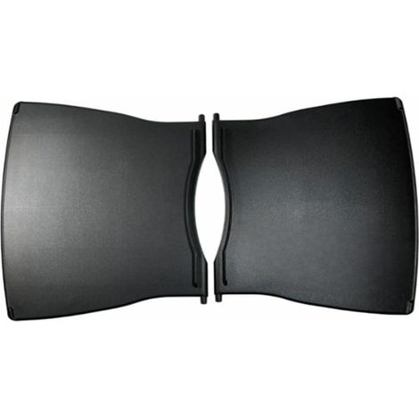 Confezione da 2 accessori per carrello per barbecue in plastica resistente per barbecue Weber serie Q Q2000 Q2200 Q2400 tavolino portatile 60067 (1/5)
