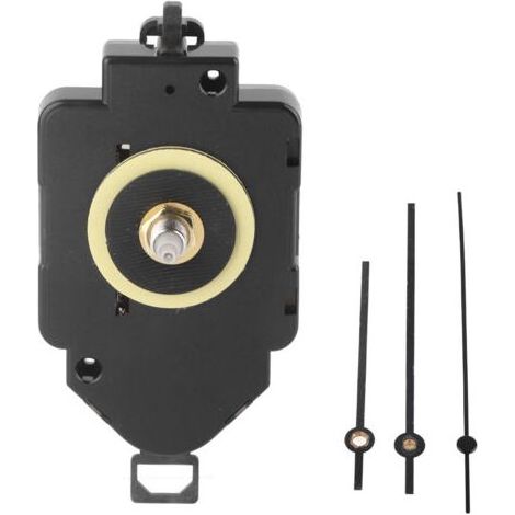 DIY-Batteriebetriebene Uhrwerk-Sets, Heimdekoration, Wecker, Wanduhr, Radio-Netzteil, Präzise Zeitmessung, Geräuschlos, ABS-Kunststoff, Pendeluhrwerk-Set (1/5)