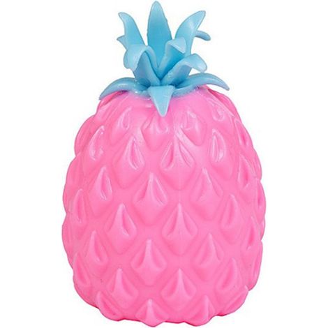 Balle de décompression ananas en TPR pour soulager le stress et l'anxiété - Cadeau idéal pour un anniversaire (1/5)