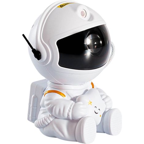 Projecteur Étoilé - Lampe LED Projecteur Plafond Astronaute avec Minuterie et Télécommande - Pour Chambre à Coucher - 1 Pièce (1/4)