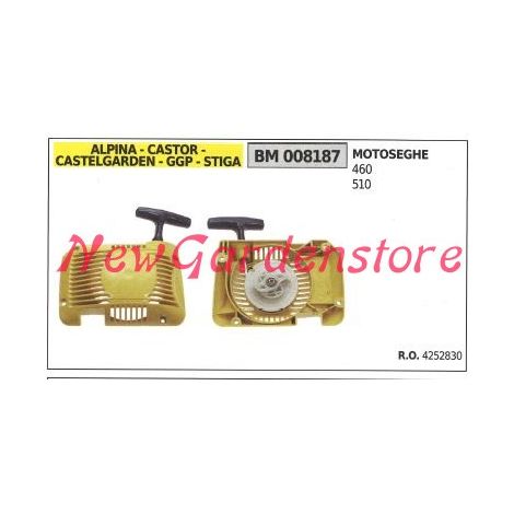 Messa in moto CASTELGARDEN motore motosega 460 510 008187 4252830