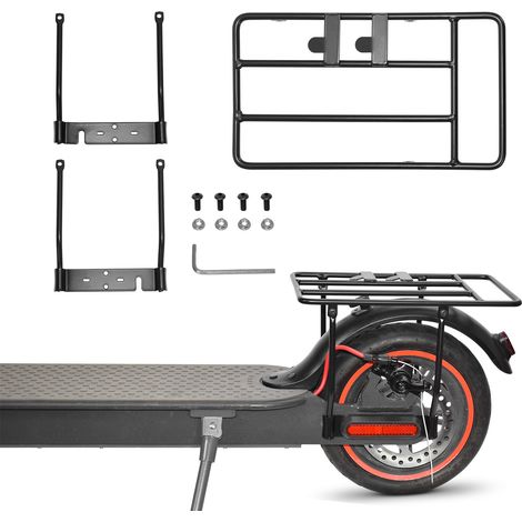 For the Xiaomi M365 Pro Pro 2 1S MI3 Electric Roller: Verdictte, klappbare Gepäckträgerablage hinten.