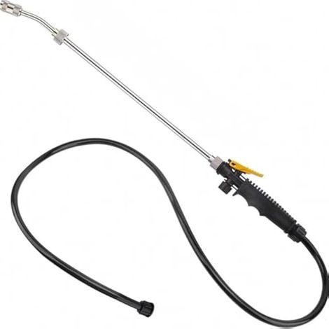 Lance de remplacement pour pulvérisateur Ryobi P2800 et P2803 - Buse réglable de 29 cm avec verrouillage de la gâchette - Lance et tuyau en acier inoxydable - Compatible avec les pulvérisateurs de jar (1/5)