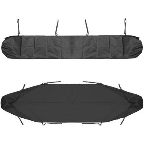 Sac de Protection pour Store Banne, 2m Housse de Protection Anti-poussière pour auvent de terrasse Gris Housse de Rangement pour auvent de terrasse, Protection imperméable en Hiver (1/5)