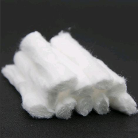 Mèche Coton Bio pour Atomiseur RDA - Haute Absorption, Conduction d'Huile (1/5)