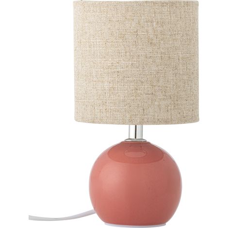 Bloomingville - Valdis Table Lamp - Rose - Stoneware