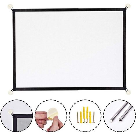 Barrière pour Chiens，Barrière de Sécurité Filet Chien Portables, Pliables Barriere pour Escalier la Sécurité de Votre Animal Domestique avec Ongles (1/4)