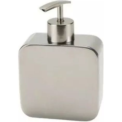DOSA SAPONE DA APPOGGIO IN ACCIAO INOX CROMATO MODELLO POLARIS - DIM. CM (LXPXH): 10,2X4,5X14,9 - CROMATO LUCIDO  - GDY