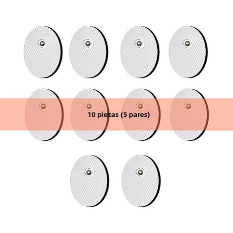 (10 pièces, 4 x 3 cm) Patch d'électrostimulation musculaire EMS, électrode en gel non tissée auto-adhésive (1/5)