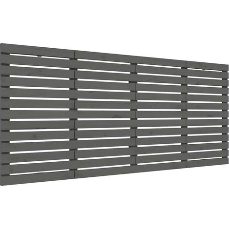 Maison Exclusive - Cabecero de cama de pared madera maciza pino g (1/5)