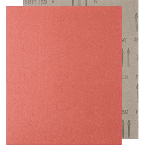 PFERD TOOLS Papier Schleifbogen Korund 230x280mm BP A150 universell für Holz, Farbe und Lack 100 Stk