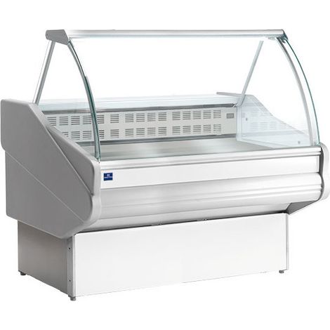 Bain marie vitrine 2020 mm avec vitre curbe, +70°C 2020x1140x1300 mm - VIRTUS