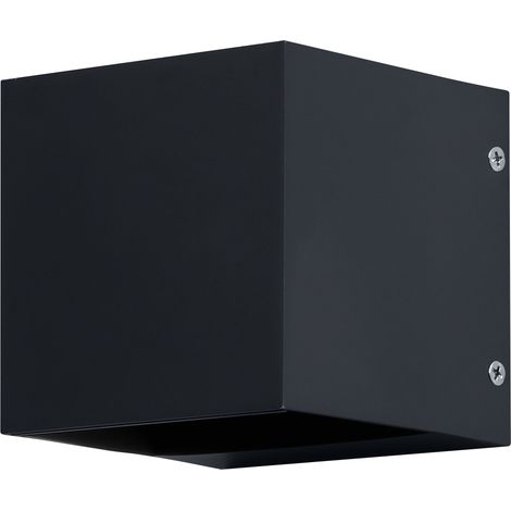 OSRAM SMART+ Matter Faisceau Réglable Applique LED Murale Noire, 8W, 320lm, RGB+TW 3000-6500K, WiFi, Alexa, IP44 Extérieur