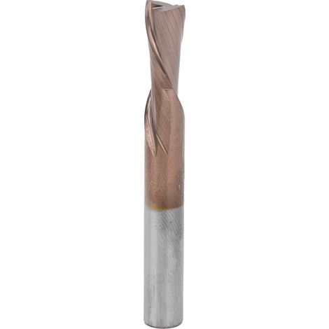 Fraise à surfacer double dent durable, coupe droite pour bois, acrylique, PVC 6x6x12x50mm (1/5)