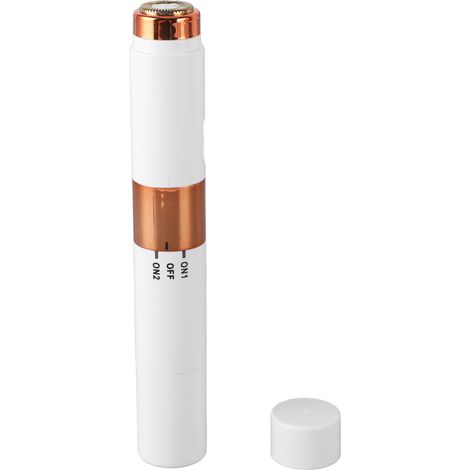 Épilateur 2 en 1 pour le visage et les sourcils, rechargeable, pour femmes et hommes. (1/5)