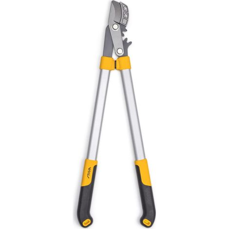 Troncarami a incudine STIGA - Taglia il legno secco fino a 42 mm, lama in acciaio giapponese antiaderente, manico ergonomico, ideale per i rami morti, finitura gialla, con coperchio di protezione
