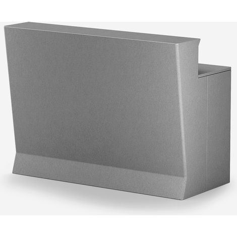 Bancone bar modulare in polietilene di design Marvy 150 - Ferro