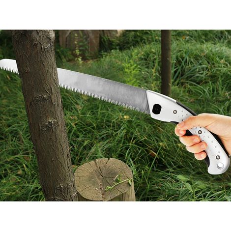 Tragbare 270-mm-Handsäge, ein praktisches Schneidwerkzeug für Gartenarbeit, Obstbaumschnitt und Landschaftsgestaltung (1/5)