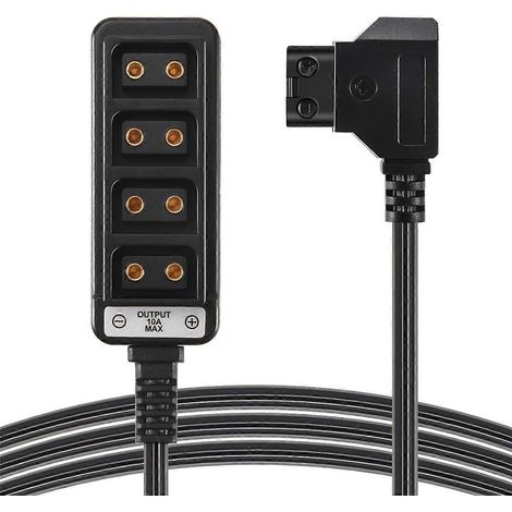 Répartiteur électrique mâle D-Tap type B vers 4 prises femelles P-Tap (1/5)