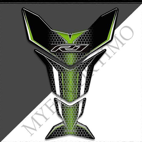 Protection de réservoir avec autocollants, logo et emblème pour Yamaha YZF-R1, YZF R1, R1000 et R1-2. (1/5)