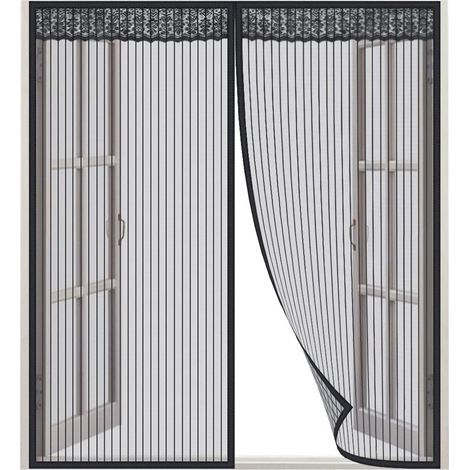 Freosen – Moustiquaire fenêtre magnétique 130x150 cm – Maille dense en Dacron – Installation facile sans perçage – Protection efficace contre les insectes (1/4)