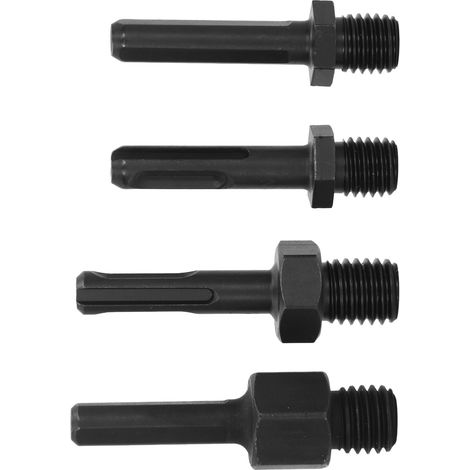 Kit d'accessoires de rechange pour perceuse électrique : 4 adaptateurs de douille en acier à haute teneur en carbone (1/5)