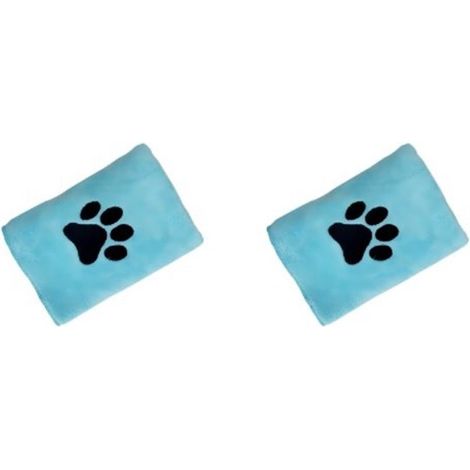Hundehandtücher 2er-Pack Besonders saugfähig für Hunde und Katzen Graue schnelltrocknende Mikrofaserhandtücher für Haustiere Handtücher für Hunde 50 (1/5)