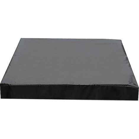 Housse pour Spa, Extra épaisse, Thermique, Protection Contre la Neige, imperméable, pour Usage intérieur et extérieur (Noir, 231 x 231 x 30 cm)