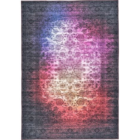 Tapis Vintage Motif Oriental "Galaxy" Multicolore 170 x 240 cm (1/5)