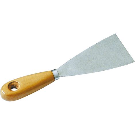 Utilia SPATOLA PER STUCCO MANICO IN LEGNO  mm.100 12.00 pz