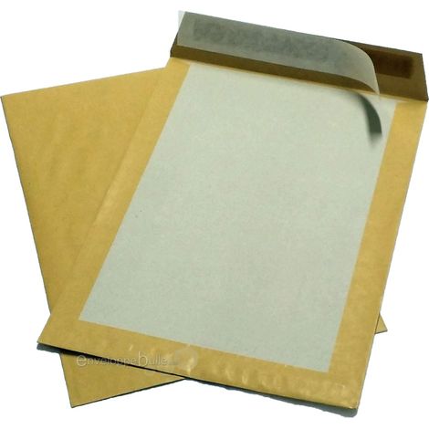Lot de 1000 enveloppes à dos carton C4 format 229x324 mm