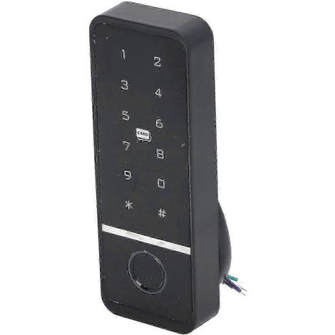 Contrôle d'accès WiFi, verrouillage par empreinte digitale étanche, accès à distance via téléphone mobile (125 kHz 13,56 MHz) (1/3)