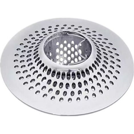 Filtre à cheveux pour baignoire et douche en acier inoxydable (1/2)