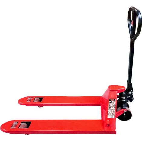 Transpalette manuel 2,5 T – Longueur de fourches courtes 800 mm MW Tools TPL2501S (1/4)