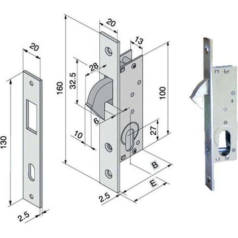 Cerradura Inf.All 106.25.01.0 Welka