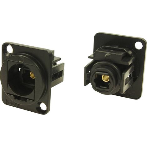 Adattatore da pannello Toslink Adattatore incasso CP30217MB CP30217MB Cliff Contenuto: 1 pz.