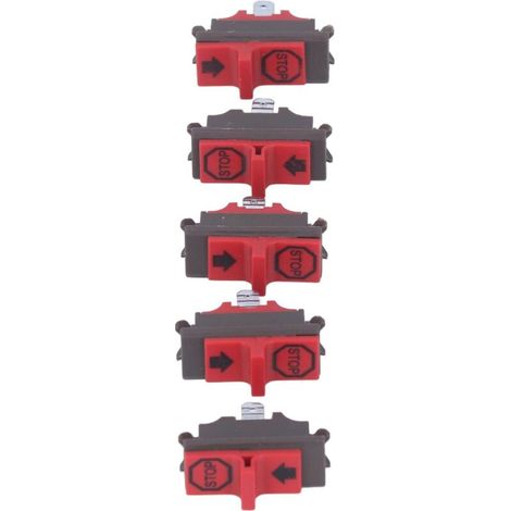 5 Pièces Interrupteur D'extinction de Tronçonneuse Boîtier ABS 503718201 Interrupteur D'arrêt de Moteur de Tronçonneuse pour Husqvarna 365 371 372 336 (1/5)